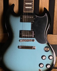 Gibson SG Standard 61 Stop Bar Pelham Blue Burst